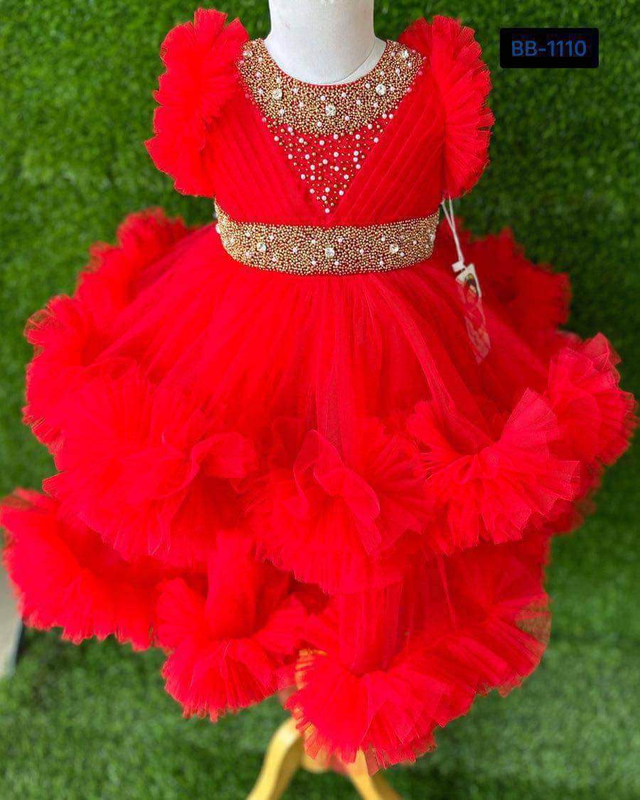 beautiful trending Party Dress Kids Girls, Code 513